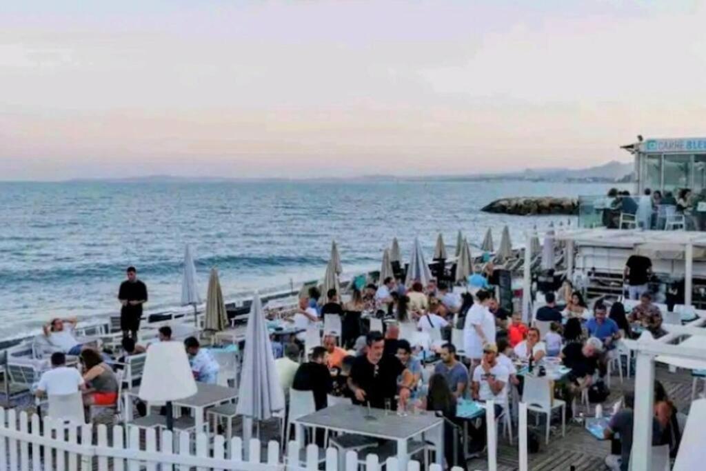 Cocon Marin 4 Studio Proche Mer Parking Wifi Cagnes-sur-Mer Exterior photo