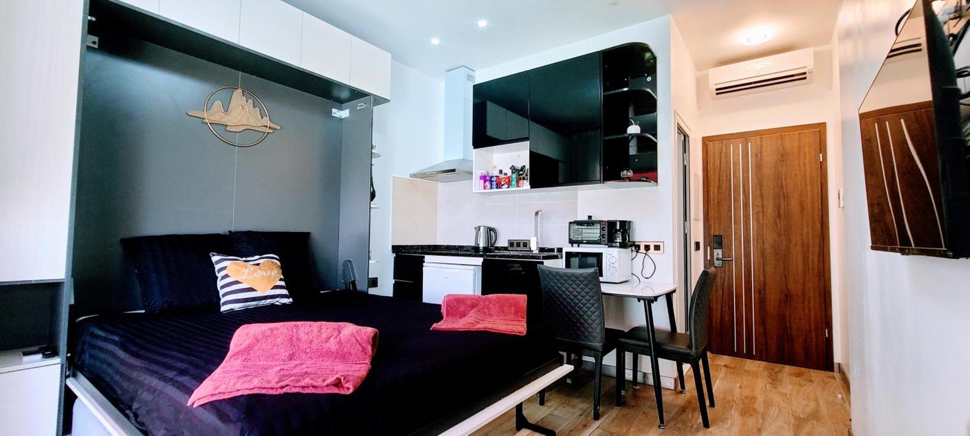 Cocon Marin 4 Studio Proche Mer Parking Wifi Cagnes-sur-Mer Exterior photo